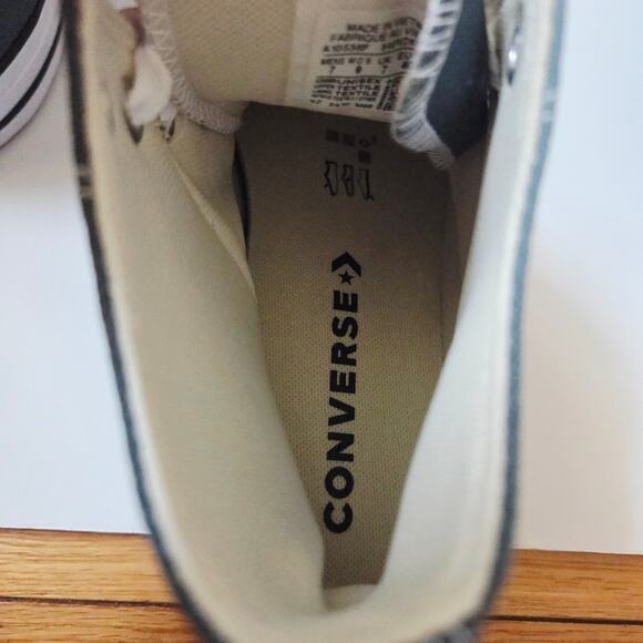 Converse Chuck Taylor Green Olive All Star Hi Top Size 9 - Picture 7 of 8